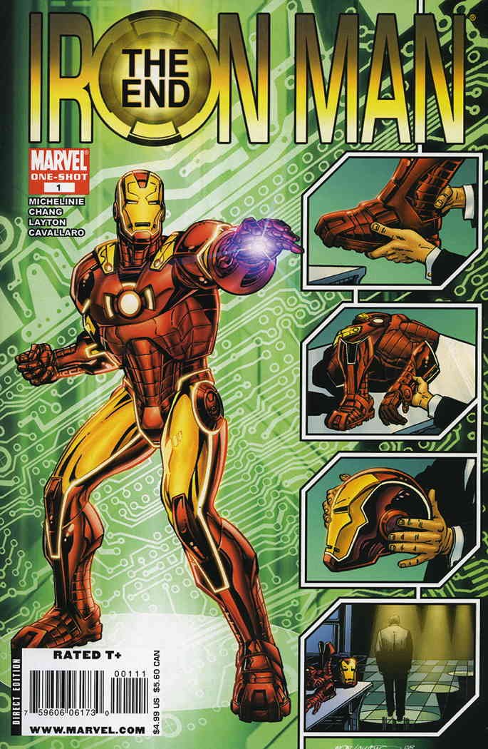 Iron Man: The End #1 VF Marvel Comic Book - Collectible Superhero Graphic Novel for Fans & Investors | Perfect for Display, Gifts, and Comic Collections