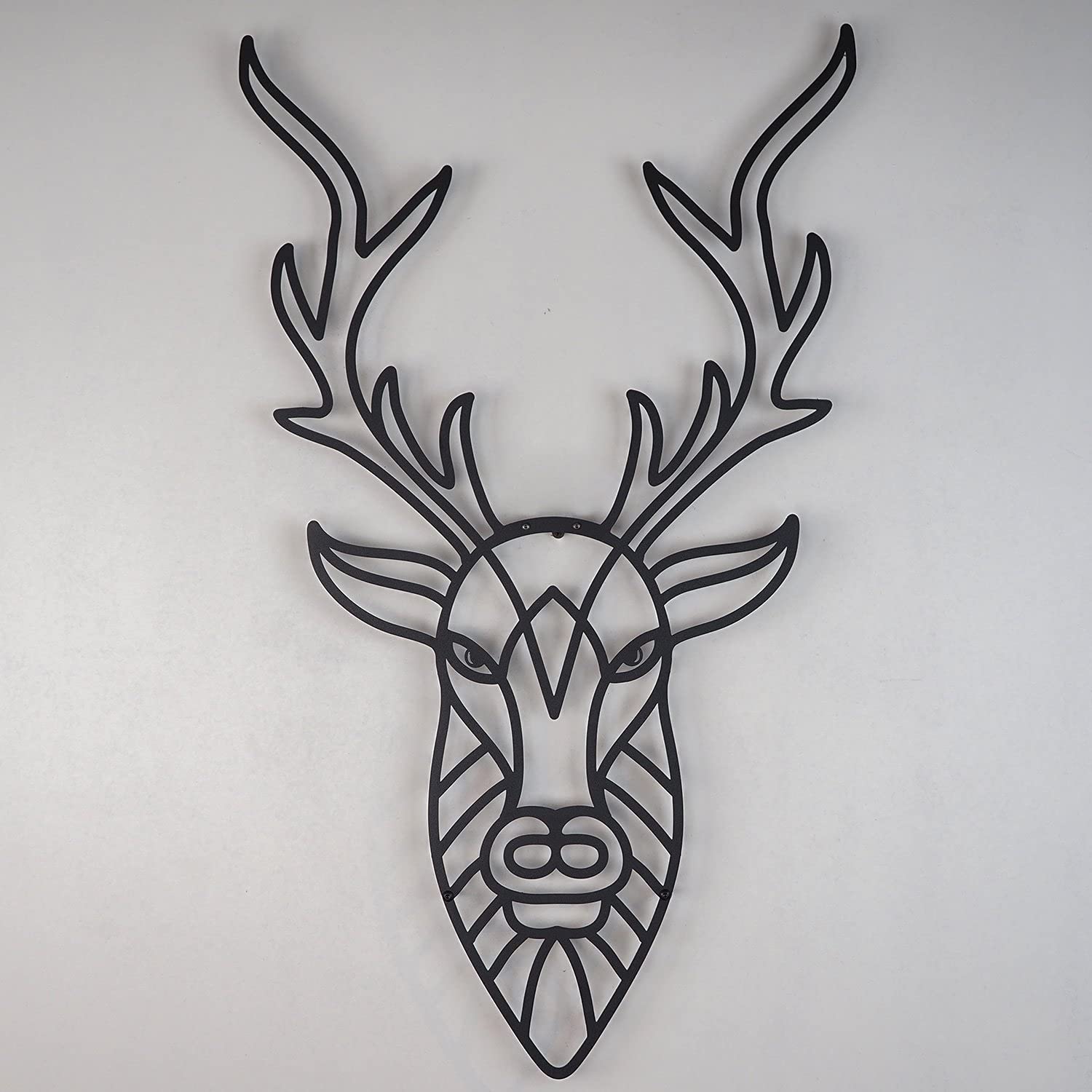Deer Metal Wall Art - Modern Home Decor for Living Room & Bedroom