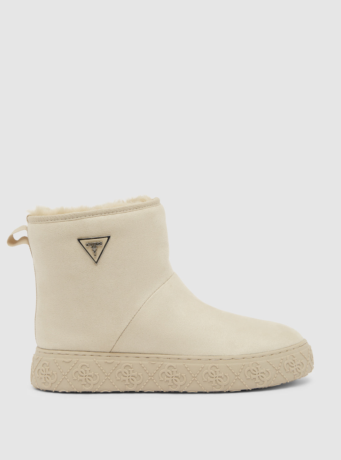 Beige Unity Boots for Women - Comfortable Ankle Boots with Soft Lining - Perfect for Fall & Winter Fashion, Outdoor Walking, and Casual Outfits