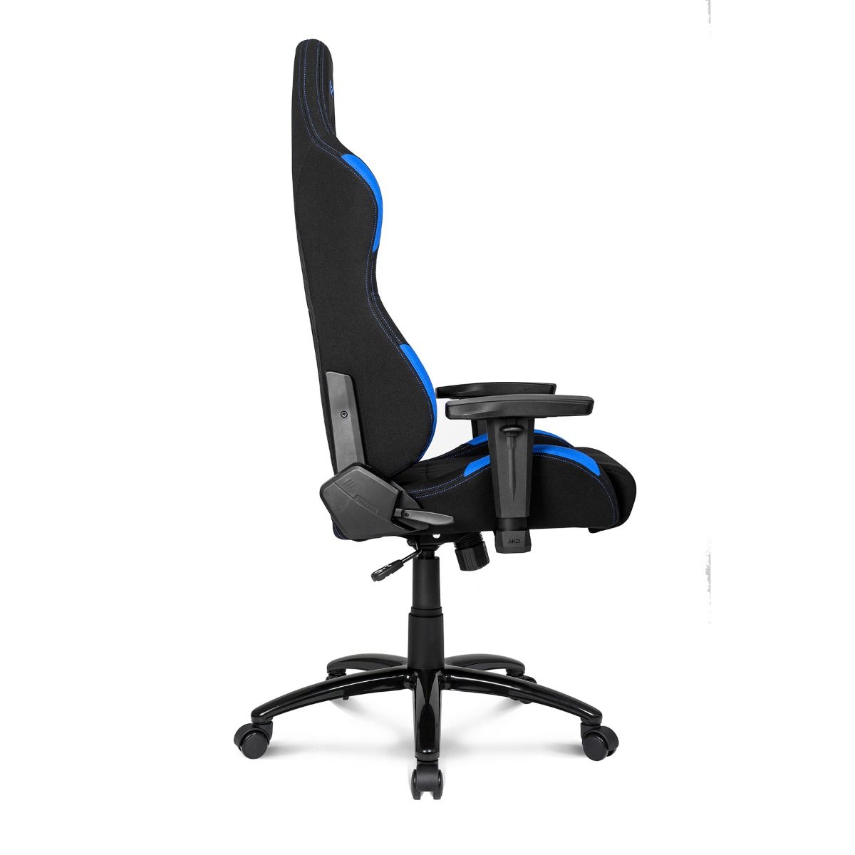 AKRacing K7012 Ergonomic Gaming Chair - High Back Racing Style with Adjustable Lumbar Support & Headrest - Black & Blue - Perfect for PC, Office, and Esports Gaming Setup