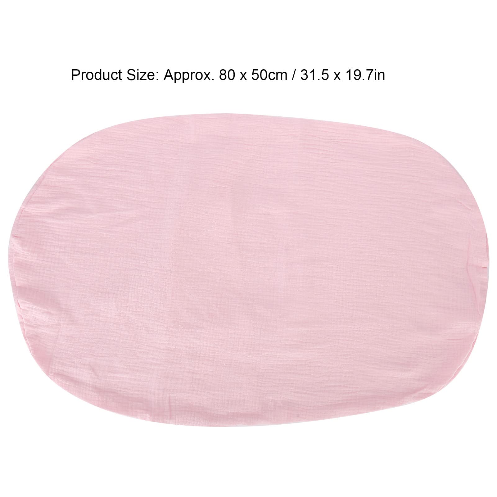 Breathable Baby Lounger Cover - Soft & Removable Snuggle Me Lounger Slipcover for Newborns | Travel-Friendly Infant Lounger Accessory | Perfect for Nursery, Daycare & On-the-Go Comfort