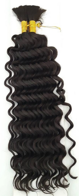 Premium CLEOPATRA French Deep Wave Bulk Human Hair 18