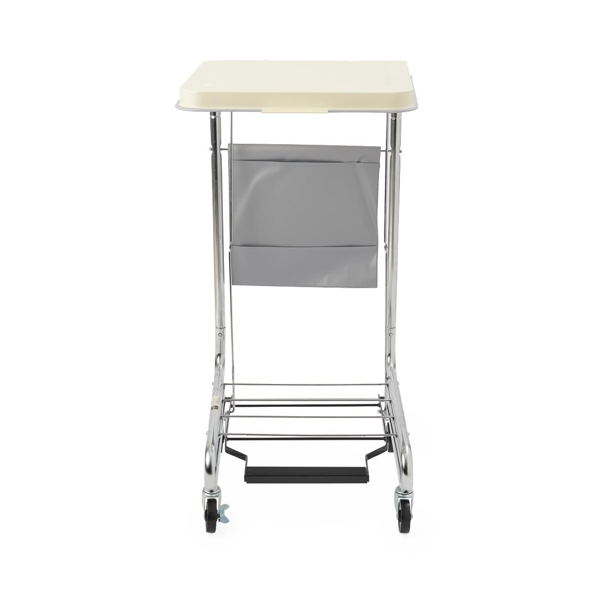 18-Inch Hamper Stand with Foot Pedal - Hands-Free Laundry Basket Holder for Bedroom, Bathroom, and Closet Organization