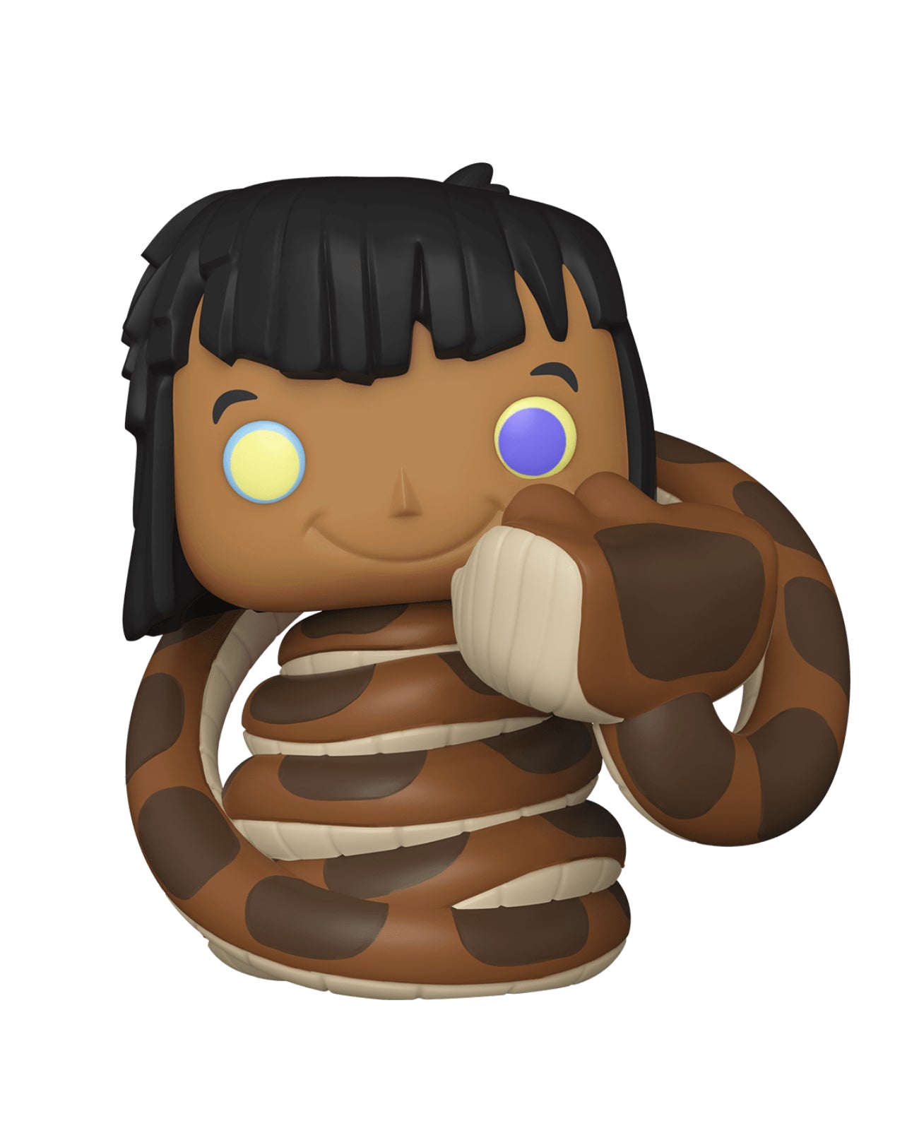 Disney The Jungle Book Mowgli with Kaa Pop! Vinyl Figure - Funko Pop Collectible Toy for Fans, Home Decor & Gift Idea