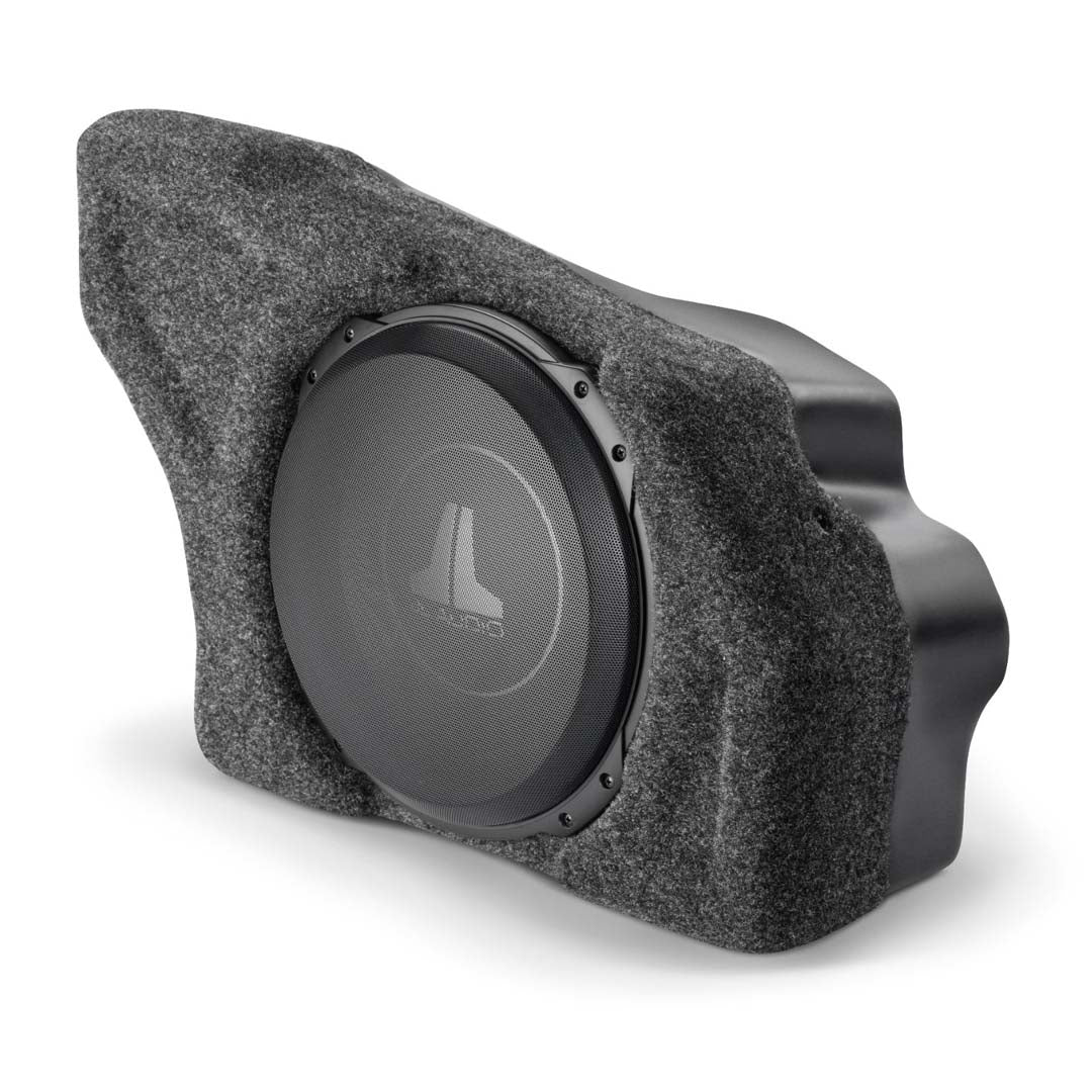 JL Audio SB F MUSCPE/12TW3 Stealthbox Subwoofer for 2015-2023 Ford Mustang Coupe | 12TW3 12-Inch 400W Car Audio System | Perfect for Bass Lovers & Car Audio Upgrades