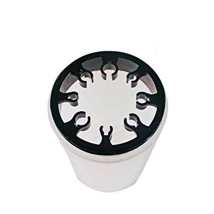 Beauticom Nail Art Brush Holder & Cleaner Cup - Acrylic UV Gel Brush Remover & Immersion Cleaner for Professional Nail Artists - Perfect for Salon, Home Manicure & Nail Art Studio Use