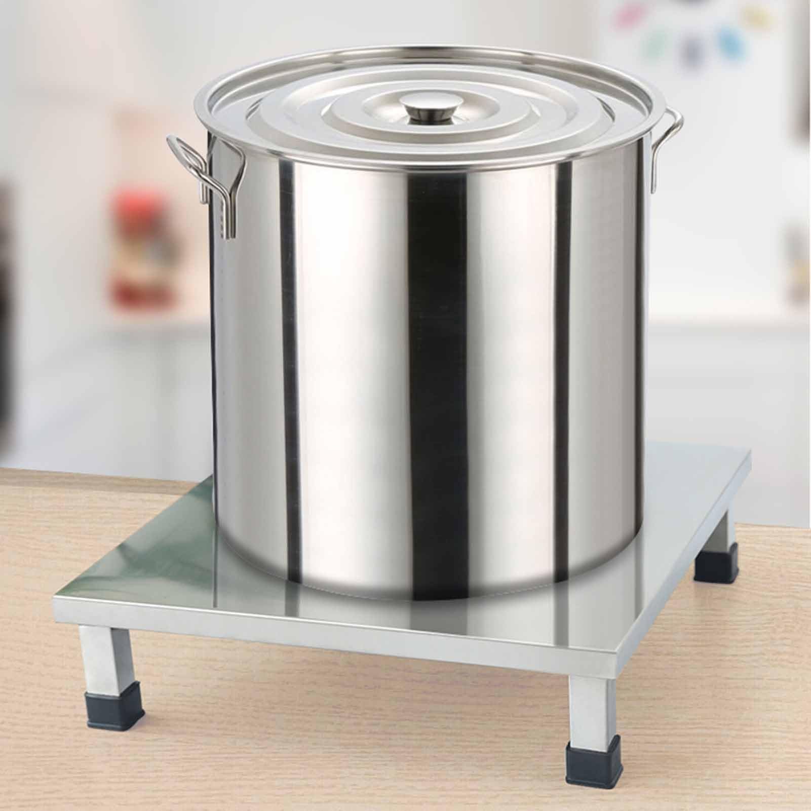 Heavy Duty Appliance Riser - 36x36x12cm Sturdy Refrigerator Stand, Washing Machine Base & Shoe Cabinet Platform with Protective Edging, No Assembly Required - Perfect for Laundry Room, Kitchen & Garage Organization