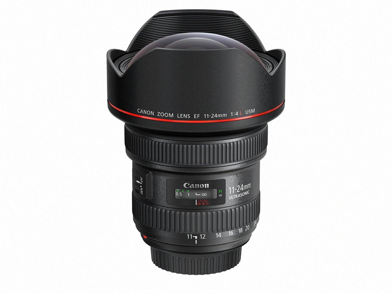 Canon EF 11-24mm f/4L USM Ultra Wide Angle Zoom Lens for Landscape, Architecture & Interior Photography - Professional DSLR Camera Lens