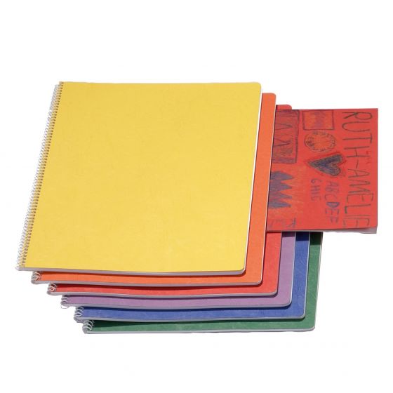 Premium Main Lesson Books - Portrait Format with Onion Skin Paper for Homeschooling, Waldorf Education & Creative Journaling - Ideal for Students, Teachers & Artists