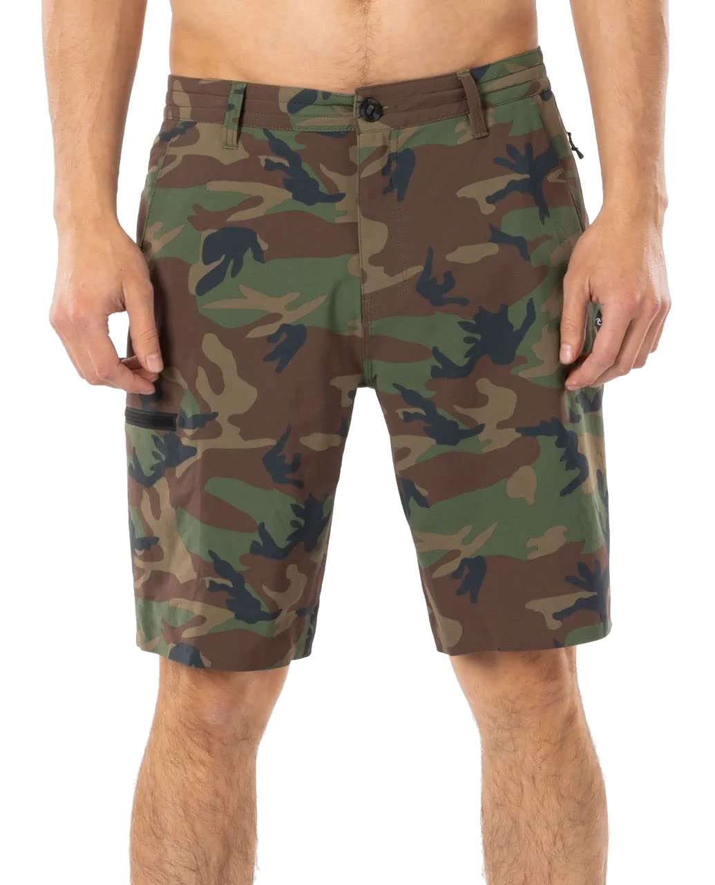 Rip Curl Global Entry Walk Shorts - Camouflage Print Men's Swim & Board Shorts for Beach, Surfing & Outdoor Activities