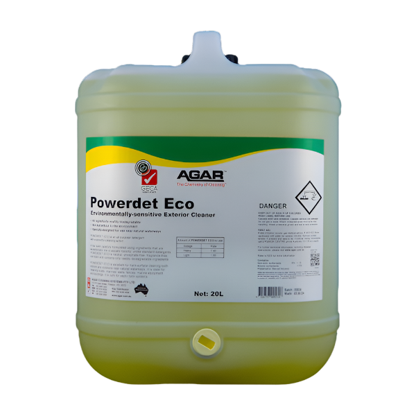 Agar Powerdet Eco Exterior Cleaner - Powerful Outdoor Surface Cleaner for Home, Deck, Fence & Patio | Eco-Friendly Cleaning Solution