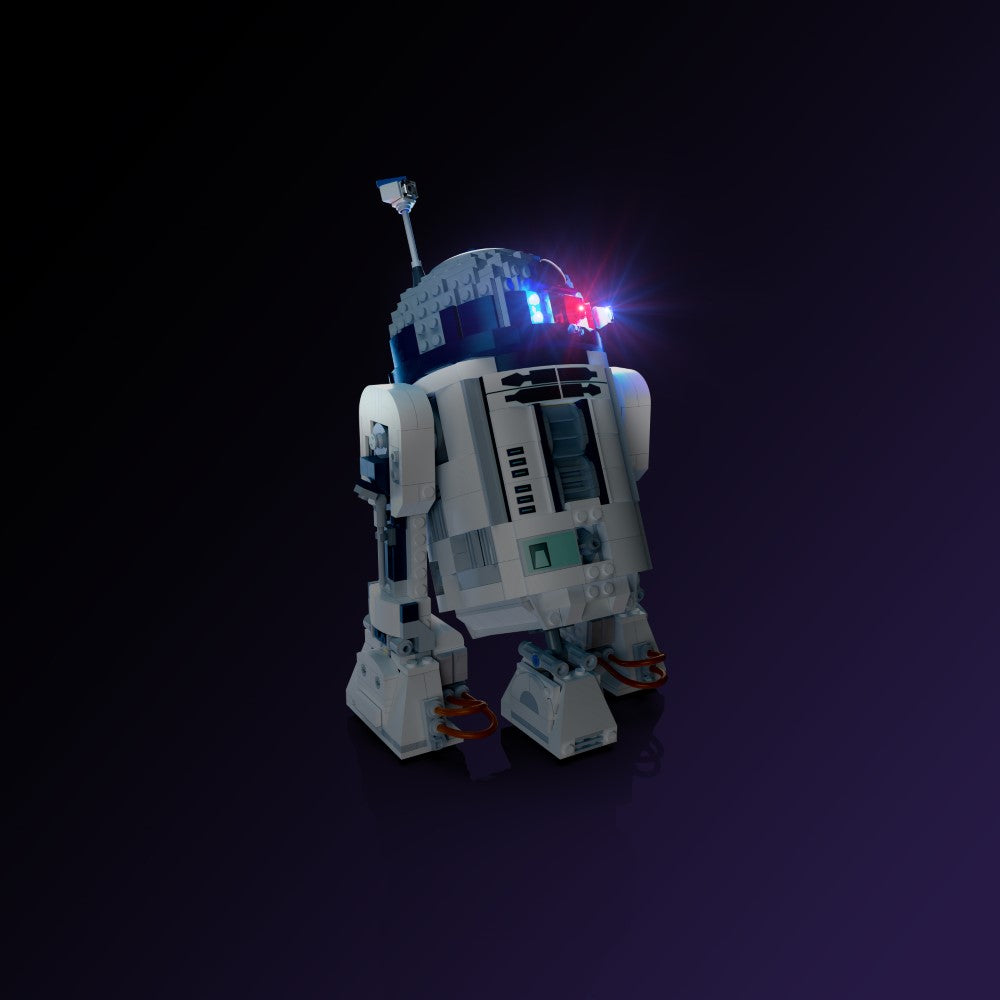 LEGO® Star Wars R2-D2 #75379 Light Kit - DIY Building Blocks Lighting Set for Display & Night Light - Perfect for Home Decor, Office Display & Star Wars Fans Collection