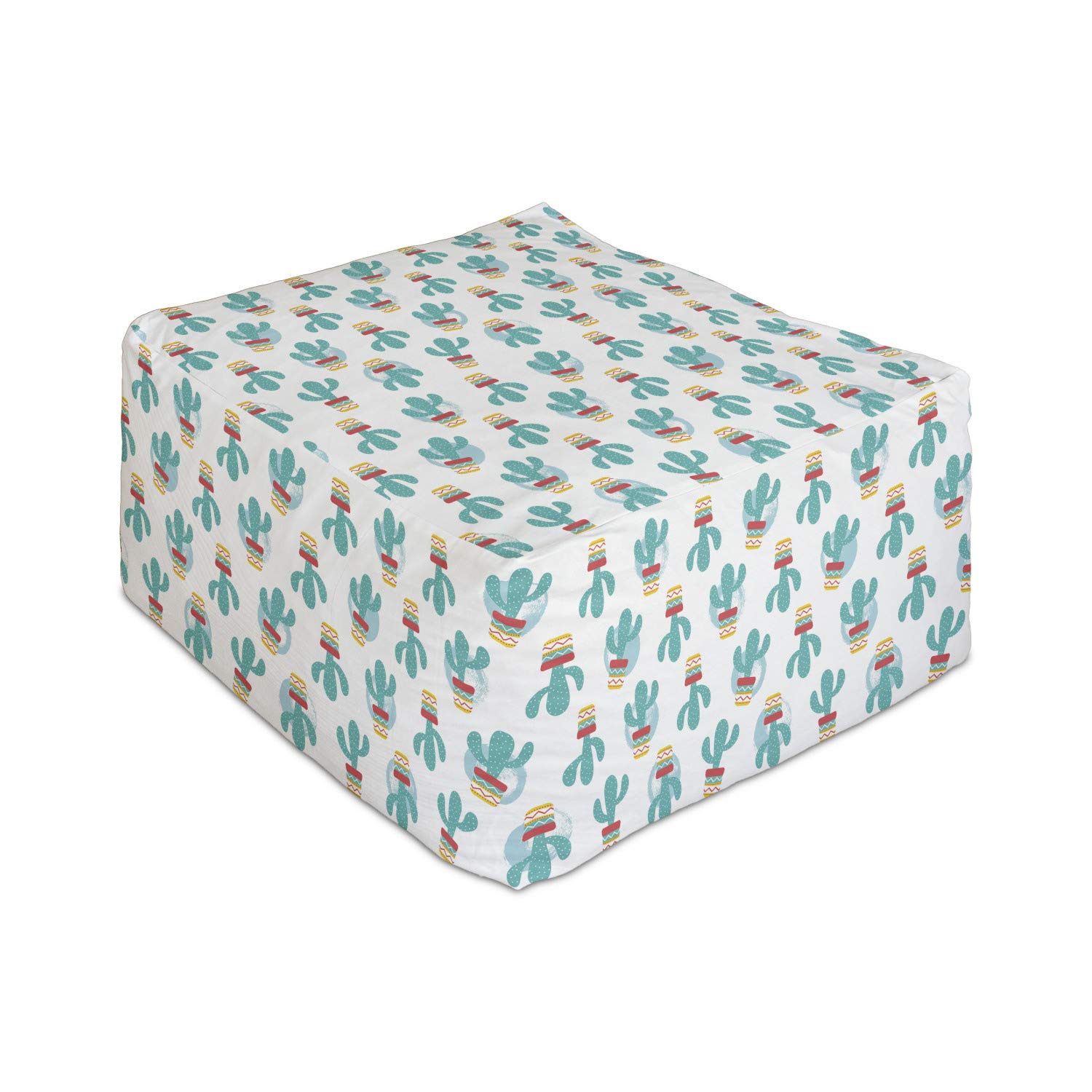 Ambesonne Cinco de Mayo Rectangle Pouf Ottoman - 25