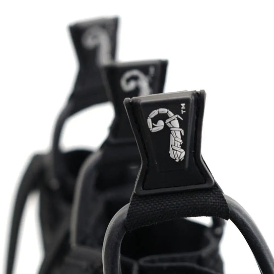 Agilite AG3 5.56 Triple Magazine Pouch - MOLLE Compatible Tactical Mag Holder for AR-15, M4, AK-47 | Perfect for Range Training, Airsoft & Military Use