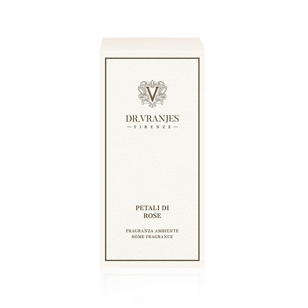 Dr. Vranjes Petali di Rose Scented Diffuser 500ml - Luxury Home Fragrance for Living Room, Bedroom & Office