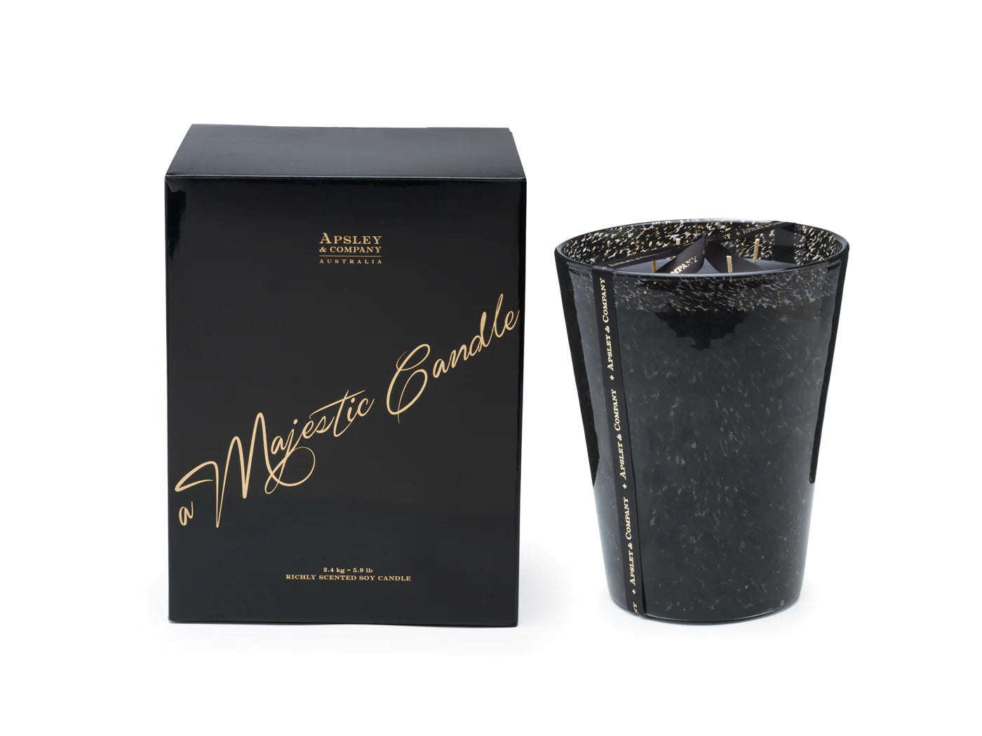 Luxury Scented Candle - Halfeti 2.4kg by Apsley & Co | Premium Home Fragrance for Relaxation, Romantic Dinners & Spa Nights