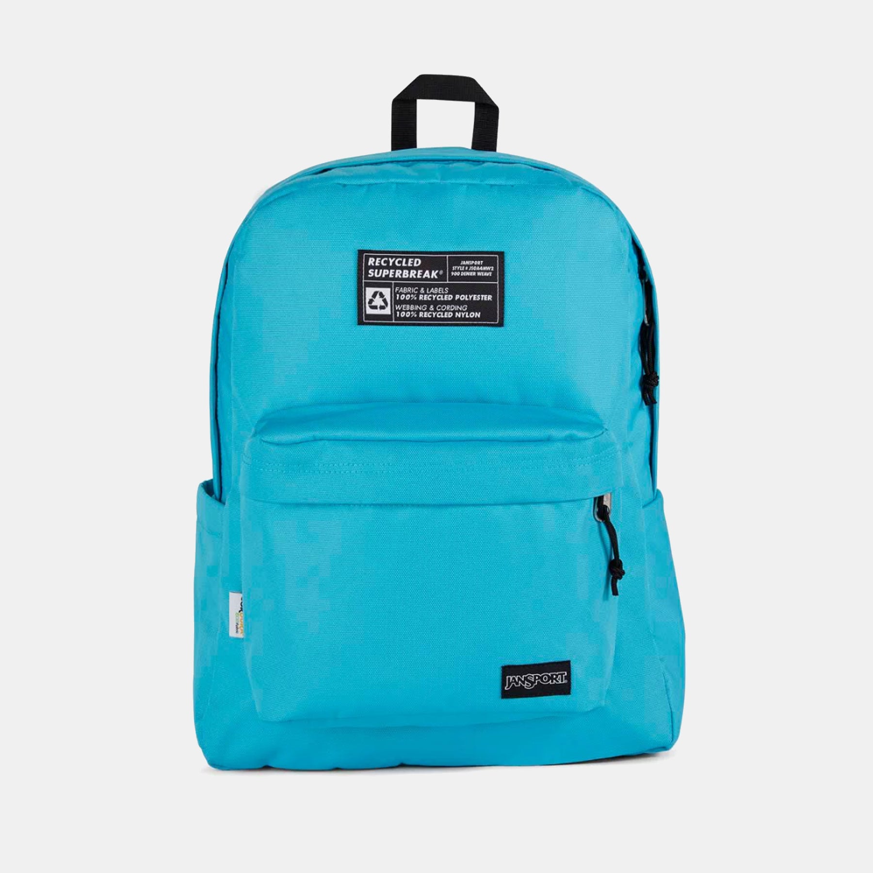 Eco-Friendly Recycled Superbreak Backpack - Durable & Lightweight for School, Travel & Outdoor Adventures