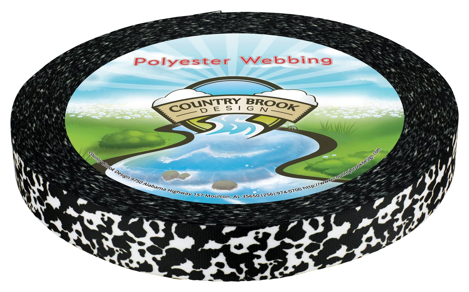 Country Brook Design - Premium Dairy Cow Print Polyester Fabric for Home Decor, Upholstery, and DIY Crafts | Soft, Durable, and Easy to Clean Material for Pillows, Curtains, and Quilting Projects