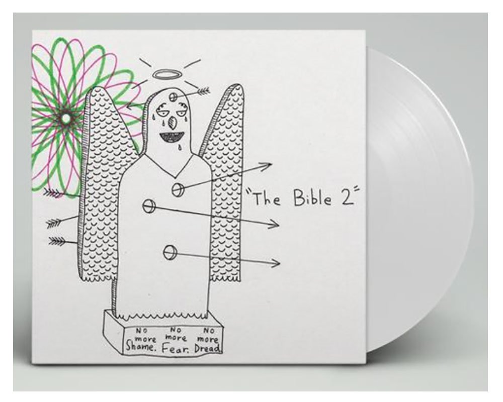 AJJ - The Bible 2 Exclusive White Vinyl LP Record | Limited Edition Alternative Folk Punk Music | Perfect for Collectors & Vinyl Enthusiasts