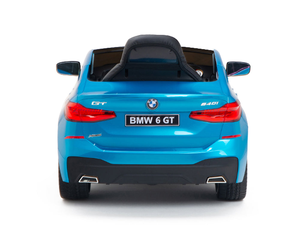 12V BMW 6 Series GT Kids Electric Ride-On Car with Parental Remote Control - Blue | Battery-Powered Toy Vehicle for Boys & Girls | Perfect for Birthday Gifts, Outdoor Play & Driveway Fun