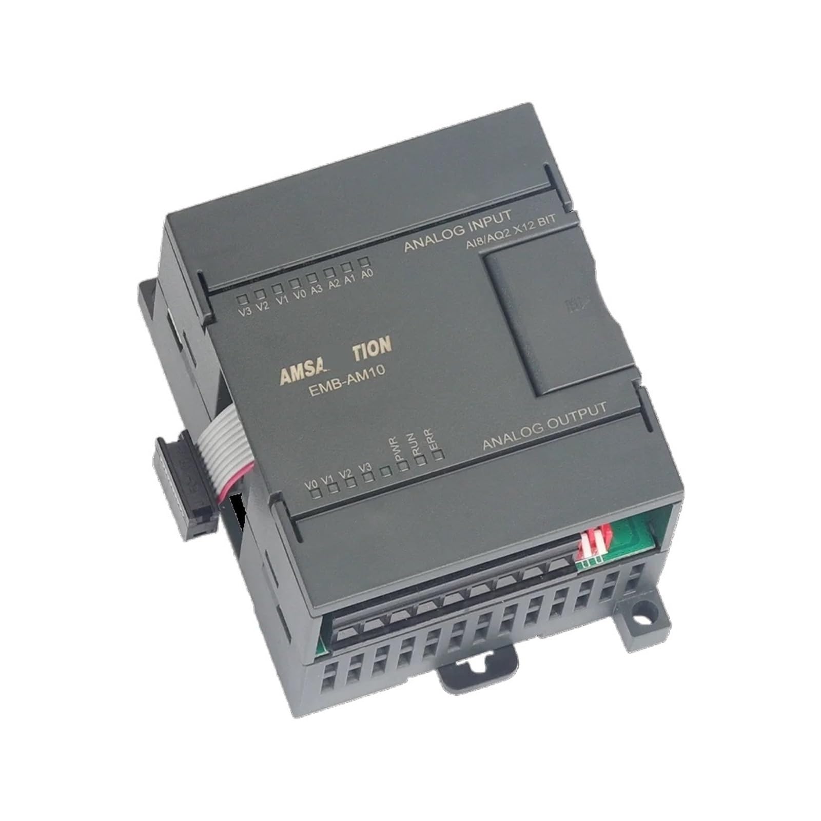 EMB Series Ethernet Converter Server Module - Profinet, Canopen, EtherNet/IP, CCLink Compatible Expansion Submodule (EMB-AM10) | Industrial Automation & PLC Networking Solution for Factory Equipment & Smart Manufacturing