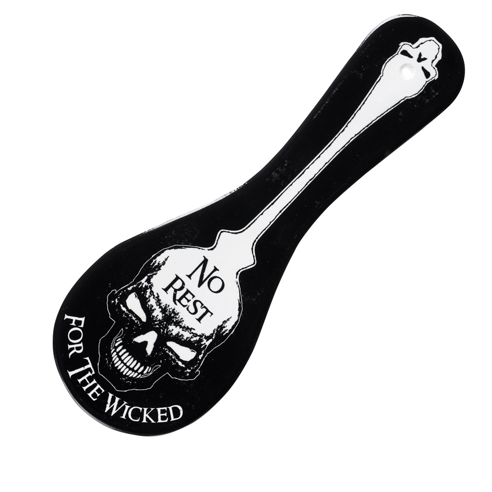Wicked Spoon Rest - Premium Ceramic Spoon Holder for Kitchen & Dining | Perfect for Cooking, Serving, and Table Setting