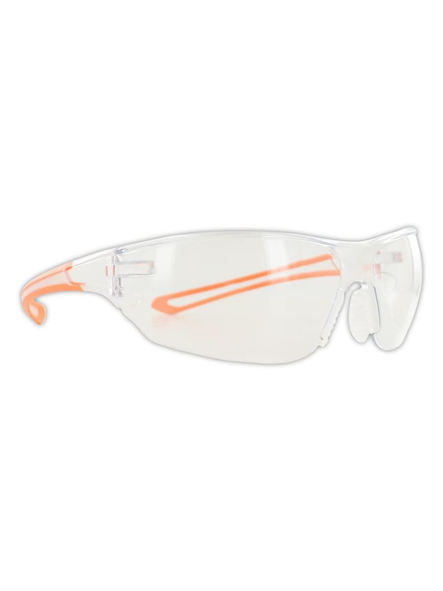 72 Pairs MAGID Wraparound Impact-Resistant Fog-Free Safety Glasses Y17 - Protective Eyewear for Construction, Woodworking & DIY Projects