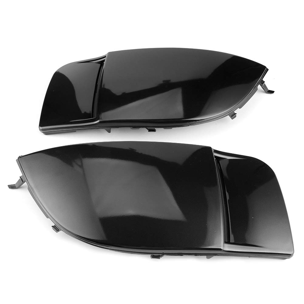EVGATSAUTO Fog Lamp Bezel for Subaru WRX 2004-2005 - ABS Plastic Front Fog Light Cover Trim (Gloss Black) | Perfect for Car Modifications & Off-Road Protection