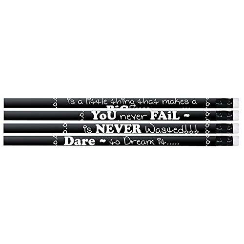 Musgrave Pencil Co Inc Mus2547d 12pk Premium Chalkboard Talk Pencils - Bulk Classroom Supplies for Teachers & Students