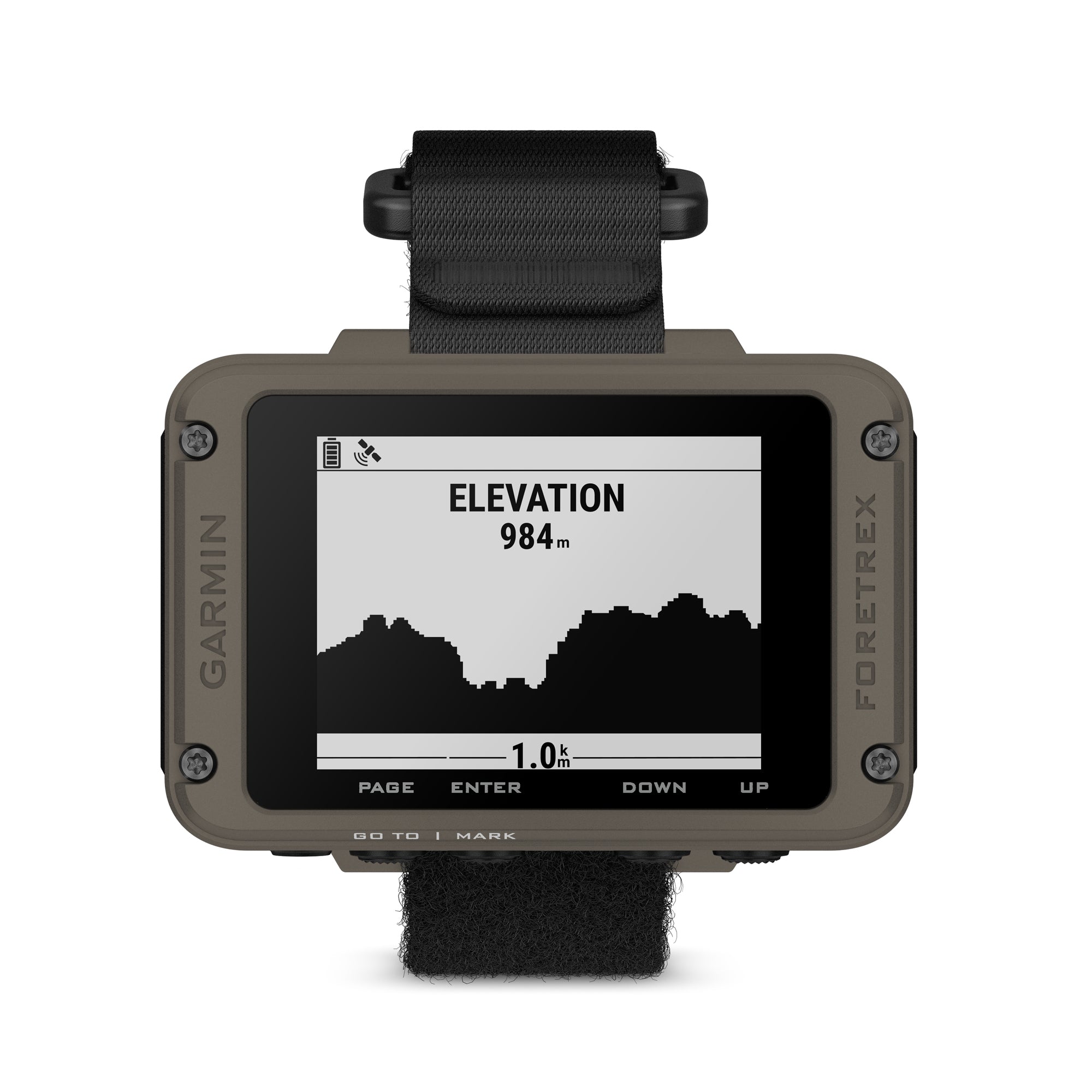 Garmin Foretrex 901 Military GPS Navigator - Waterproof Hiking & Tactical Watch with NVG Compatibility for Outdoor Adventures & Night Operations