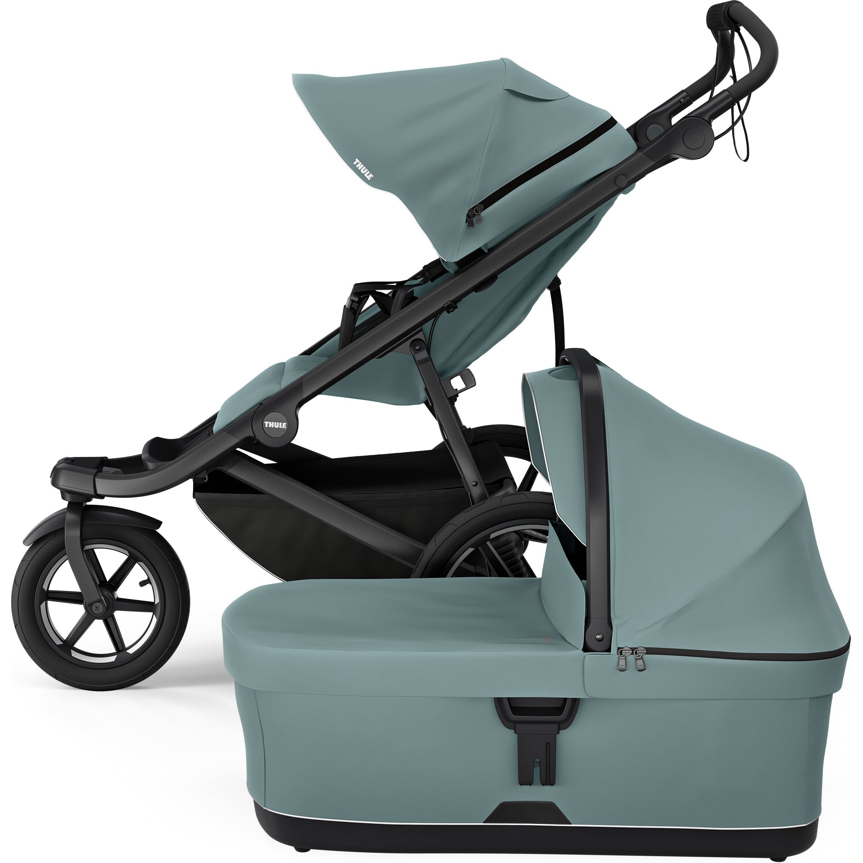 Thule Bassinet for Babies - Lightweight, Portable & Safe Infant Travel Bed - Perfect for Camping, Road Trips & Airplane Travel