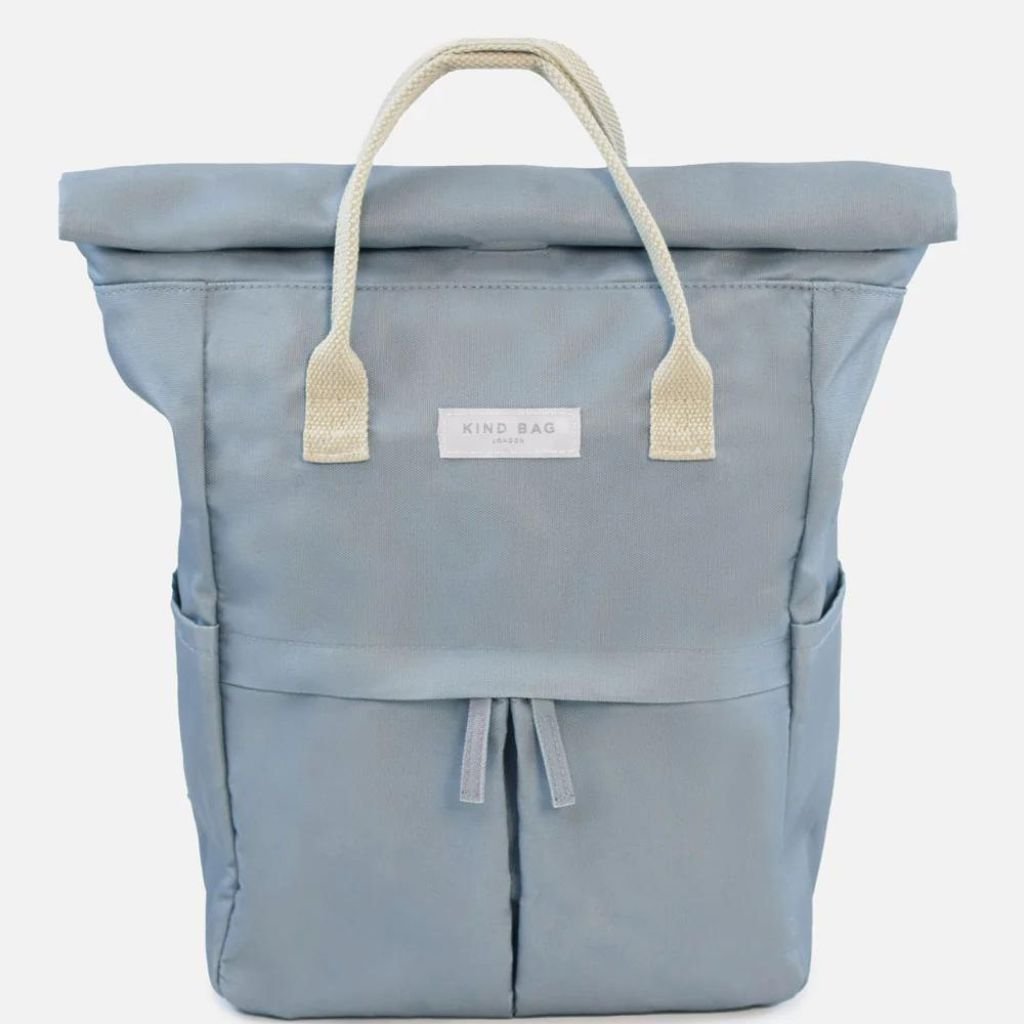 Kind Bags Hackney Medium Backpack - Waterproof Grey Laptop Backpack for Men & Women - Perfect for Work, Travel, and Outdoor Adventures