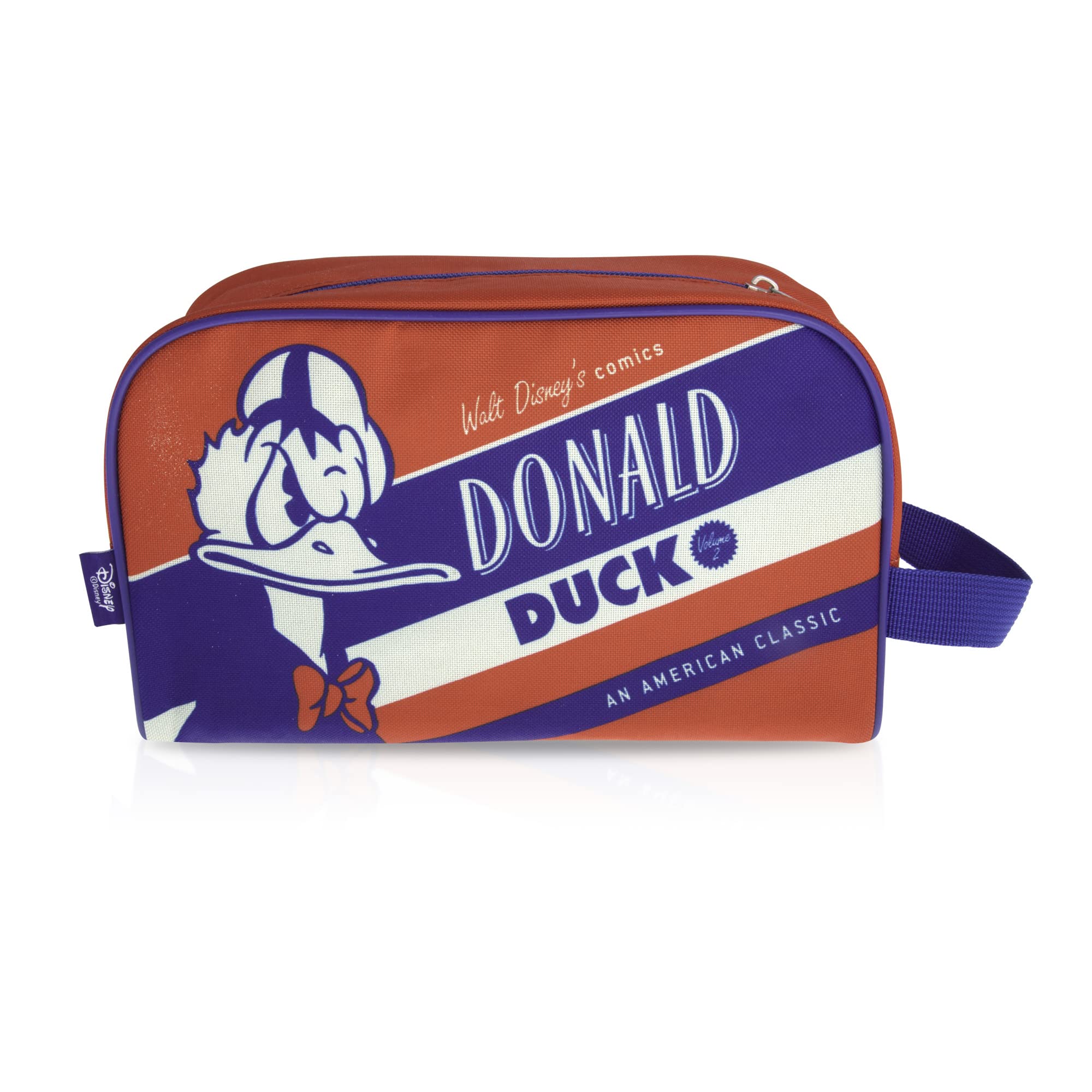Donald Duck Wash Bag Set - Waterproof Travel Toiletry Organizer for Bathroom, Gym, and Camping - Disney Character Design