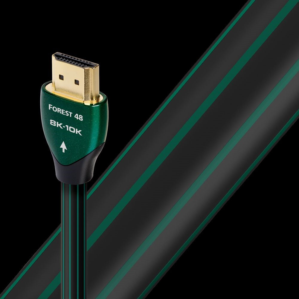 AudioQuest Forest 48 HDMI Cable 4K 60Hz High-Speed with Ethernet - Premium 18Gbps HDMI 2.0 Cable for Home Theater, Gaming & 4K TV Setup