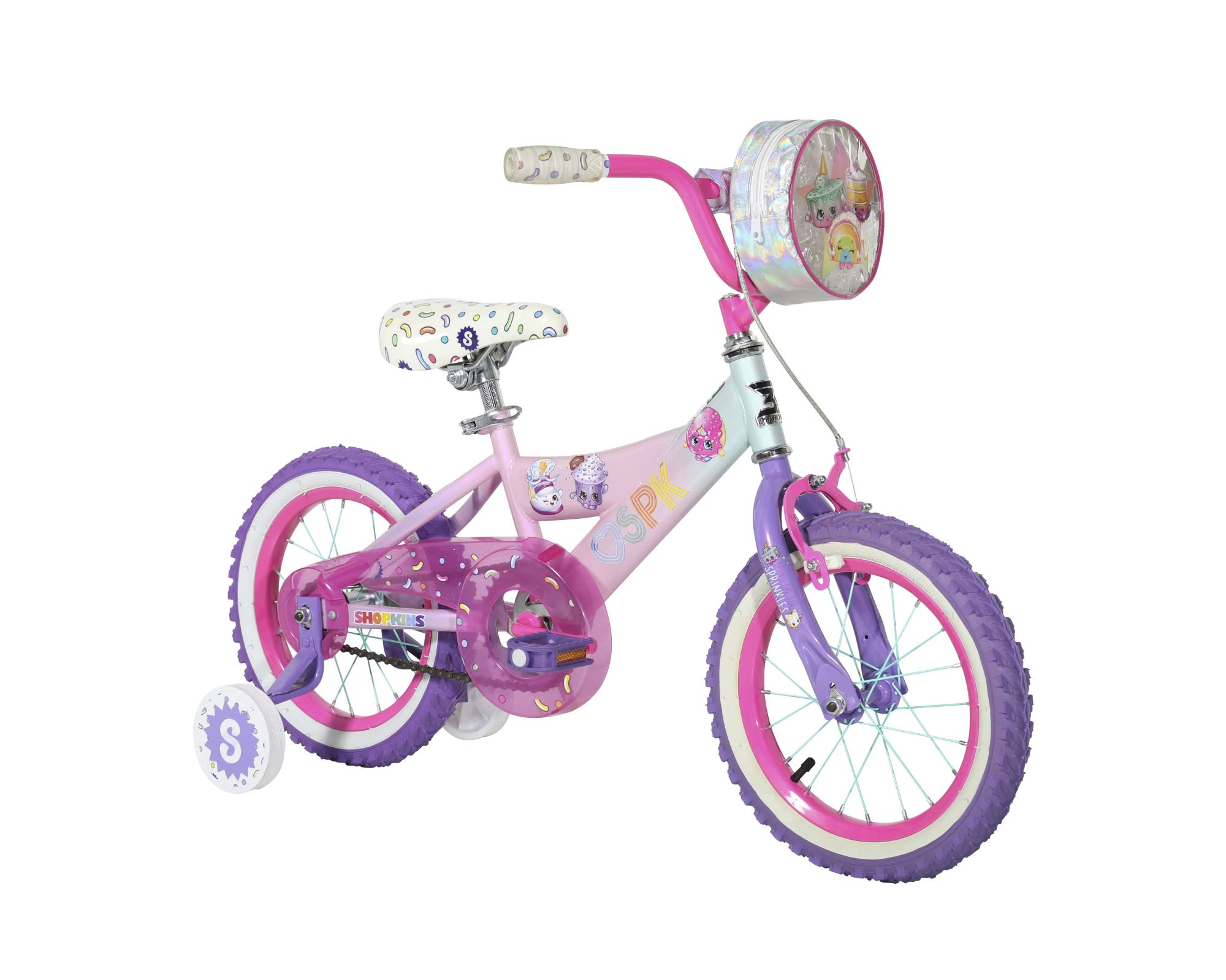 Shopkins Themed Kids Bike - Fun & Stylish Ride for Girls & Boys - Perfect for Outdoor Play, Birthday Gifts & Neighborhood Adventures