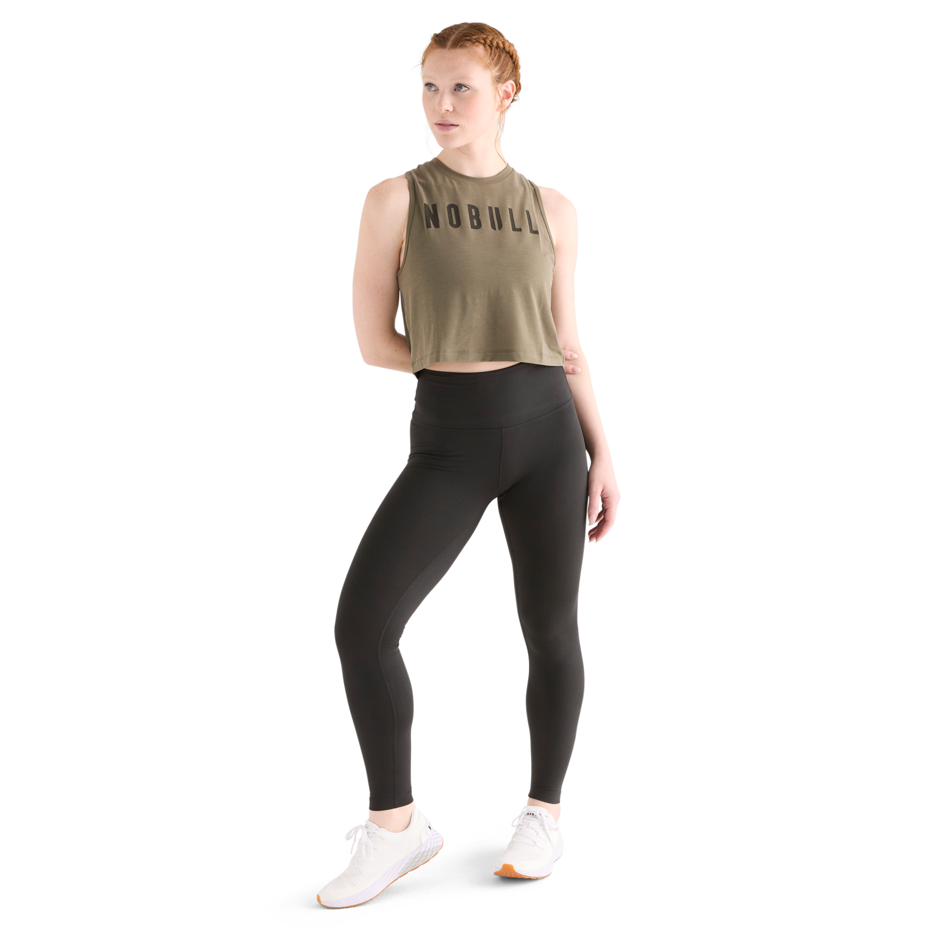High Waist Matte Yoga Pants for Women - 28 Inch Workout Leggings for Running, Gym & Lounge Wear