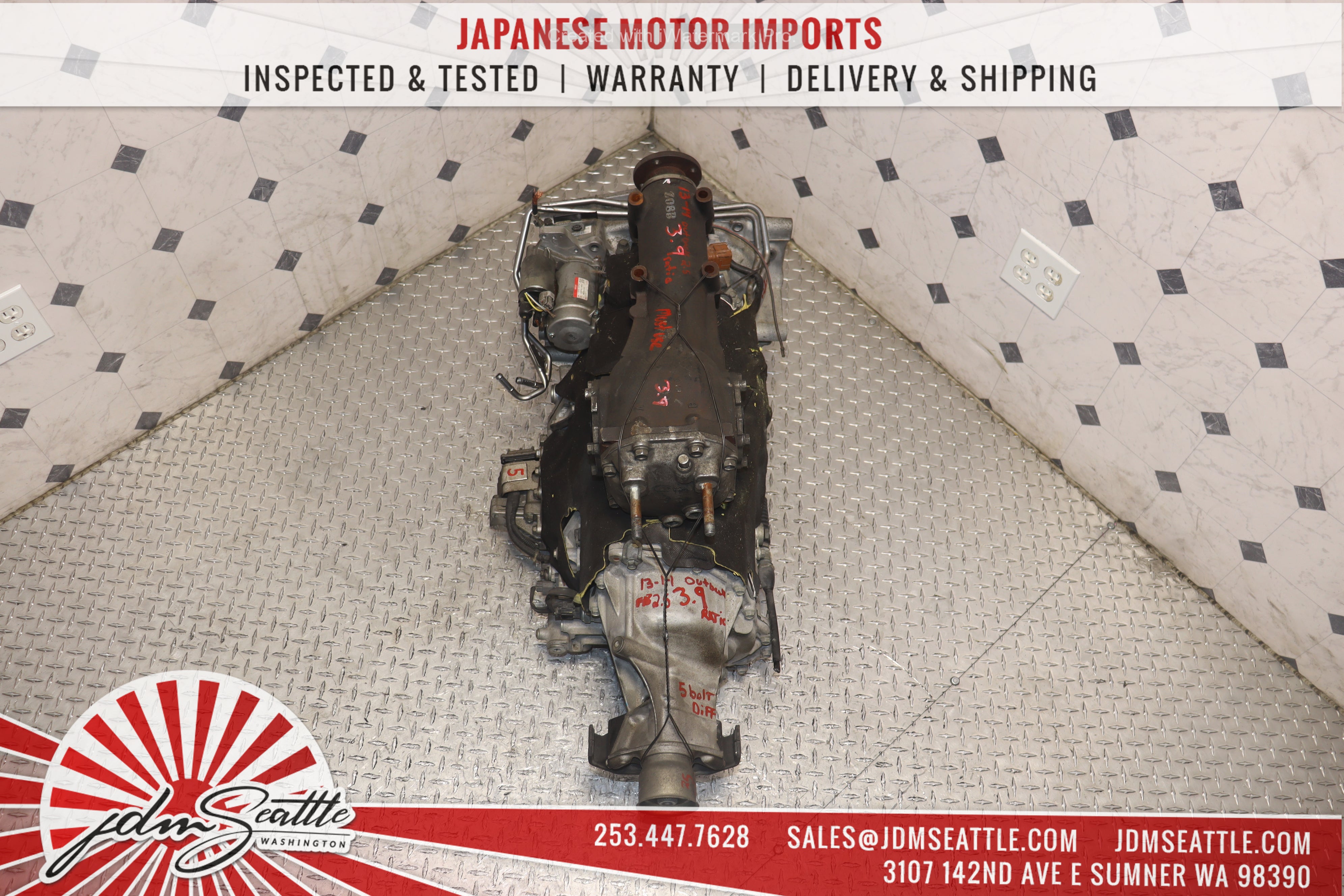 JDM FB25 2013-2014 Subaru Outback 2.5L Automatic AWD CVT Transmission with Differential - Perfect for Off-Roading & Performance Upgrades