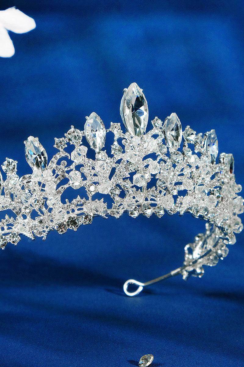 Luxury Crystal Crown Headpiece - Elegant Rhinestone Tiara for Women, Bridal Wedding Party Accessories | Perfect for Prom, Pageants, and Special Occasions