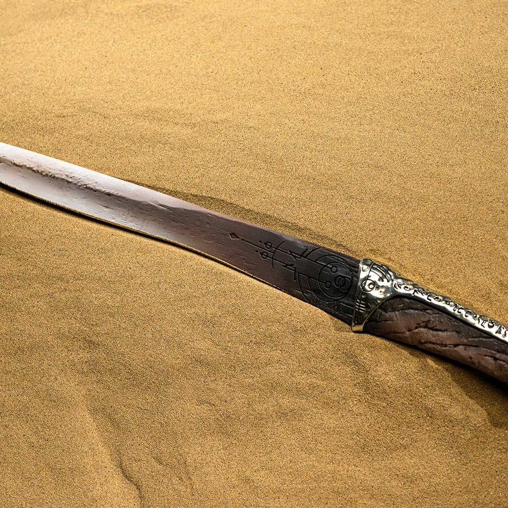 Authentic Starforged Dune II Sandworm Teeth Crysknife - Officially Licensed Atreides Movie Prop Replica (2024 Edition) | Perfect for Cosplay, Collectors & Sci-Fi Decor
