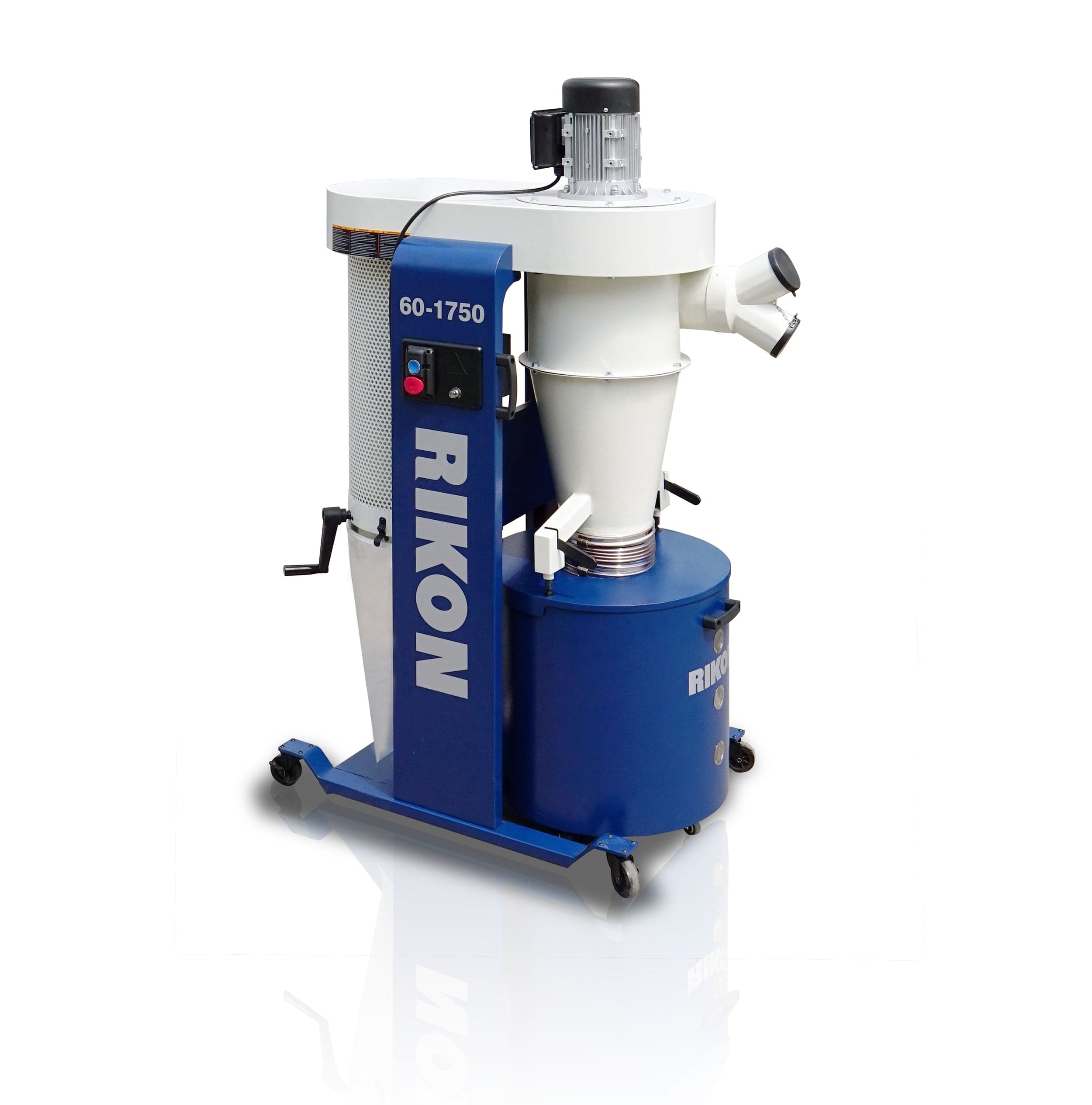 1.75HP High Power Cyclone Dust Collector - 1295 CFM Airflow for Woodworking, Metalworking & DIY Projects - Perfect for Workshops & Garages