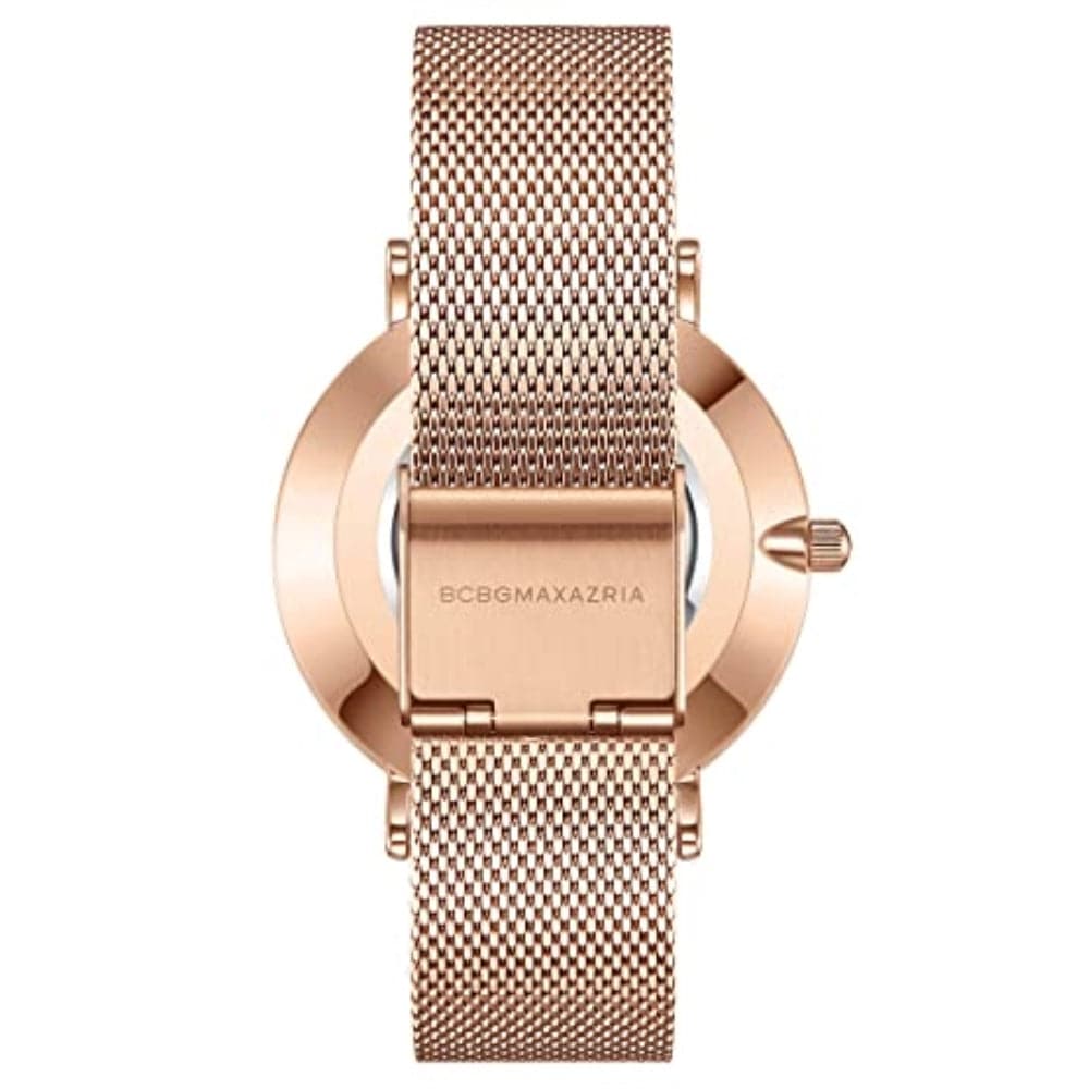 BCBGMAXAZRIA BG50696009 Women's Watch - Elegant Stainless Steel Bracelet, Water Resistant, Perfect for Work, Parties & Everyday Wear
