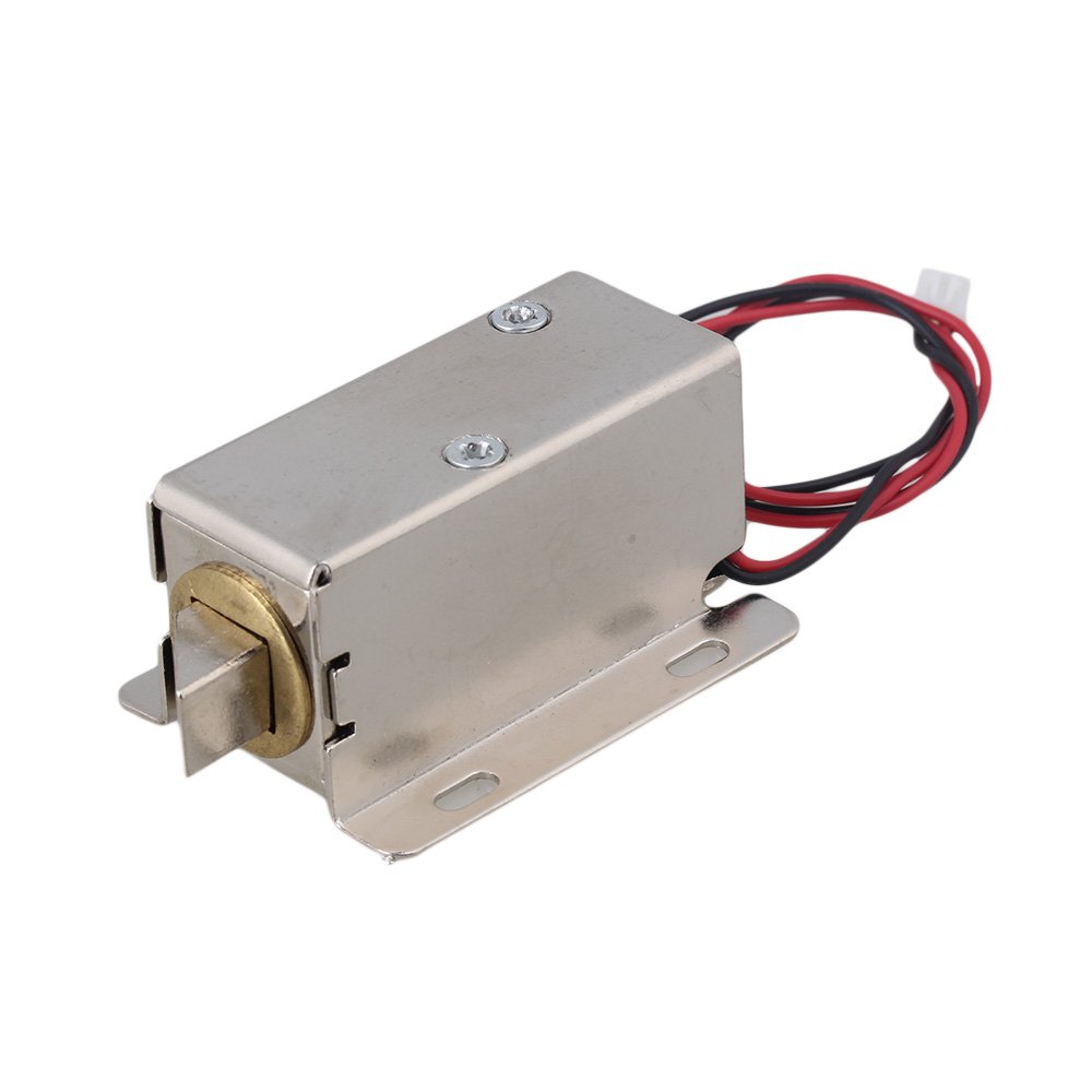 24V Electric Solenoid Lock for Door Drawer - Right Tongue TFS-A22 Assembly | Secure Cabinets, Storage Boxes & Office Furniture