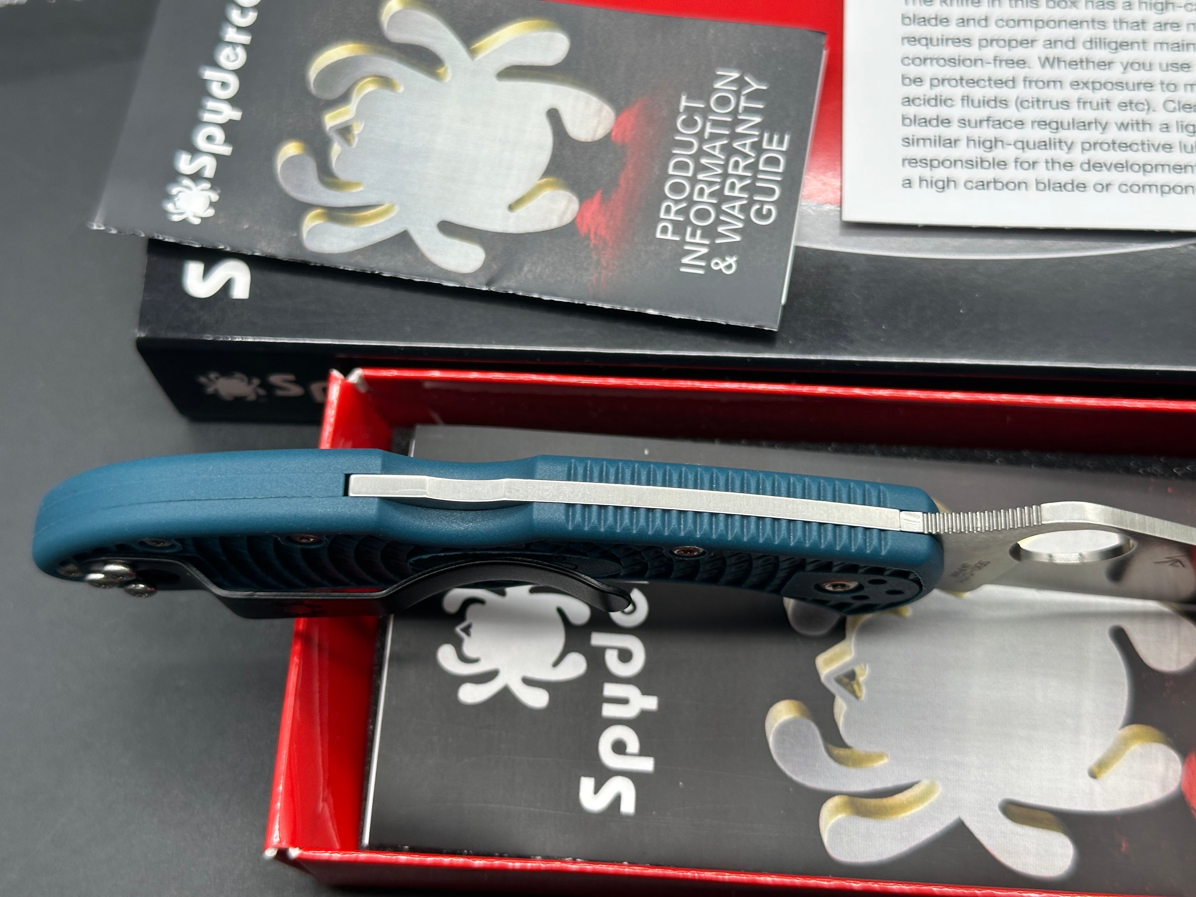 Spyderco Delica 4 Lightweight Folding Knife - 2.89