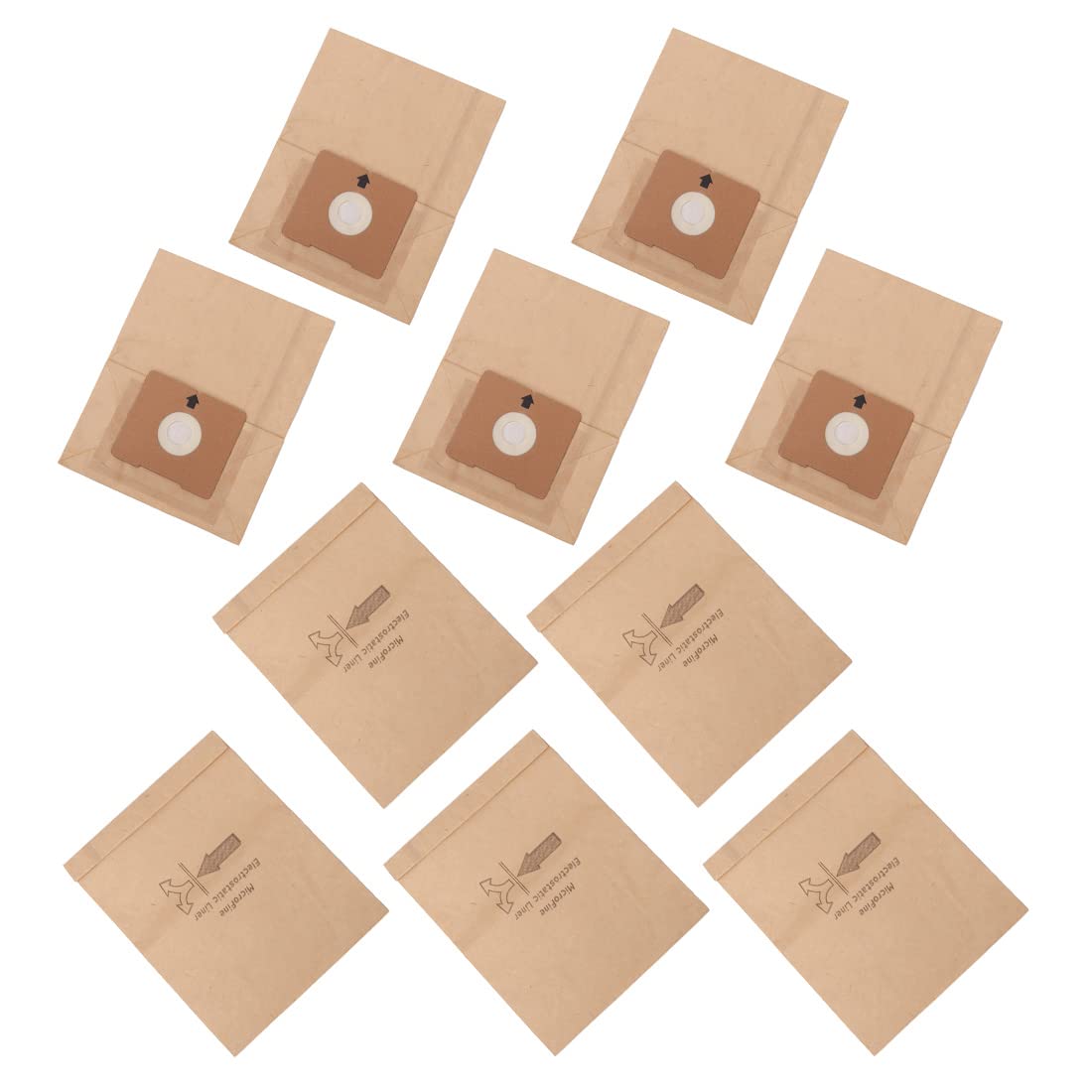 10-Pack Replacement Vacuum Bags Compatible with Bissell Zing 4122 Series (Model 2138425 & 213-8425) - Dust & Allergen Filter Bags for Pet Hair, Dust Mites & Home Cleaning