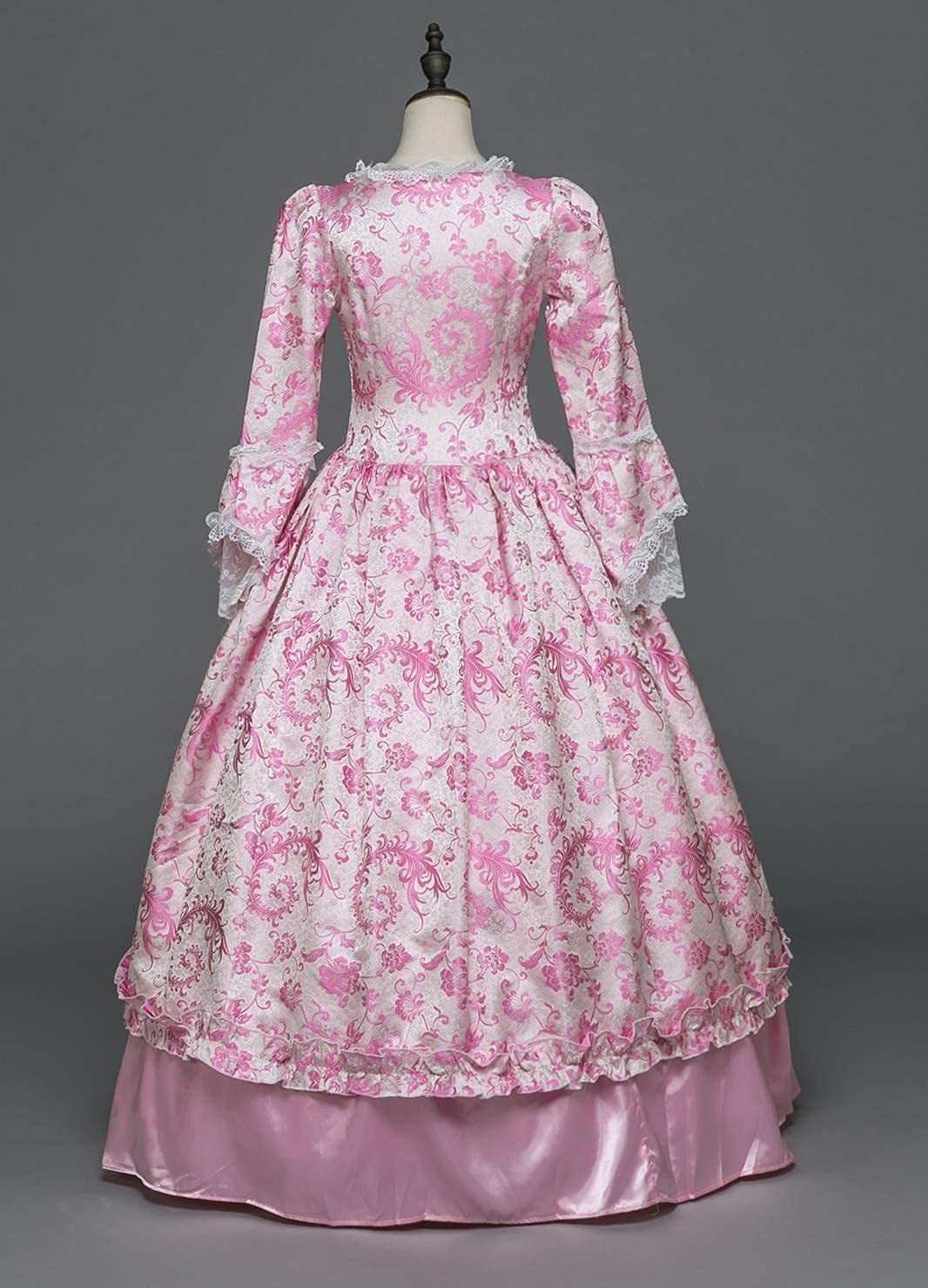 18th Century Rococo Ball Gown - Elegant Masquerade Dress for Women | Vintage Costume Party, Historical Reenactment, Cosplay & Themed Events