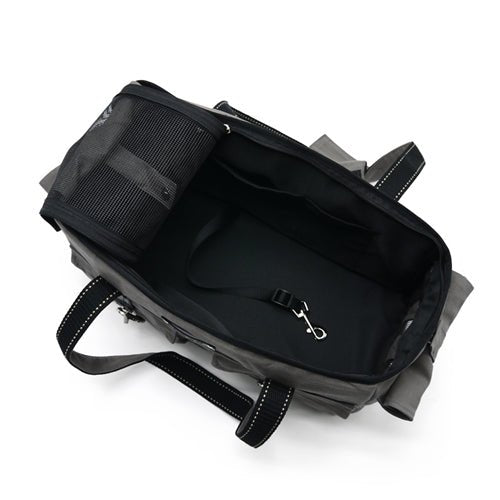 Buckle Tote BB Handbag - Stylish Charcoal Crossbody Bag for Women | Perfect for Work, Travel & Everyday Use