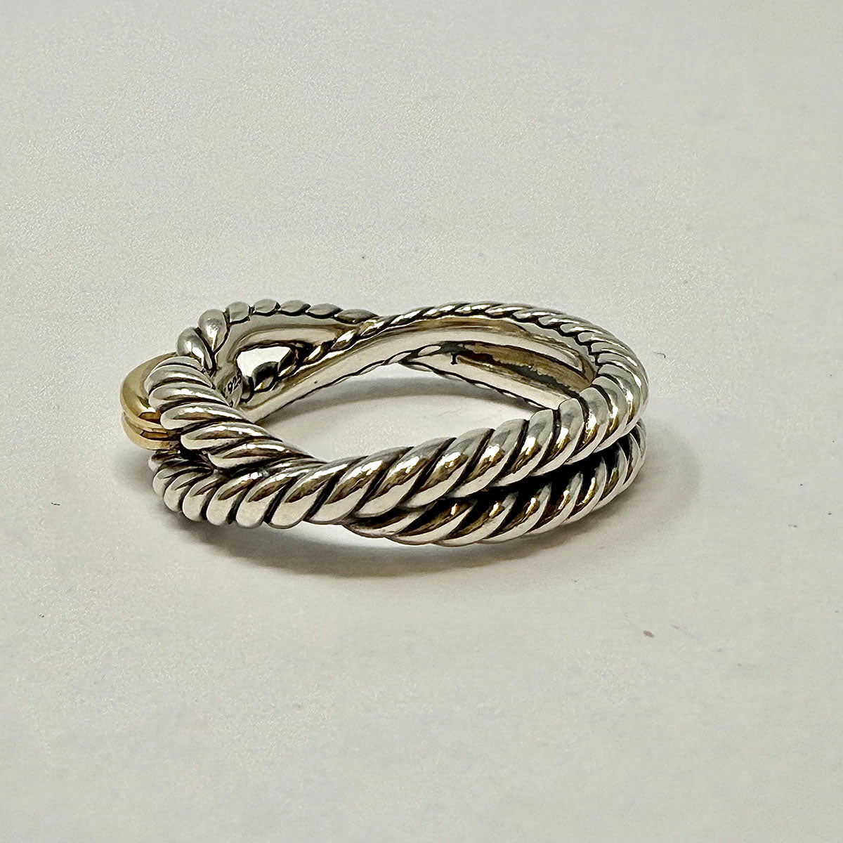 David Yurman Sterling Silver Cable Ring for Women - Elegant Jewelry Gift for Her, Perfect for Weddings, Anniversaries & Special Occasions