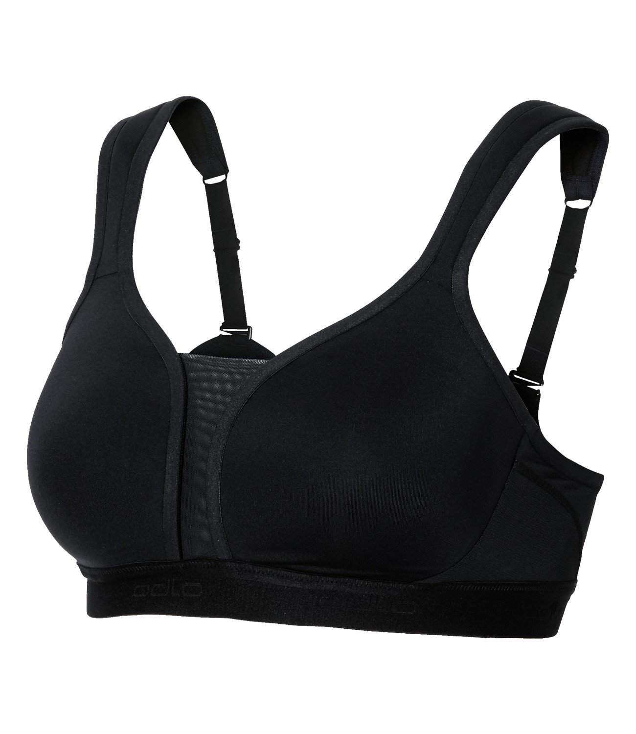 ODLO Women's Padded High Impact Sports Bra - Supportive Workout Top for Running, Yoga & Gym - Comfortable Breathable Activewear for High-Intensity Exercise