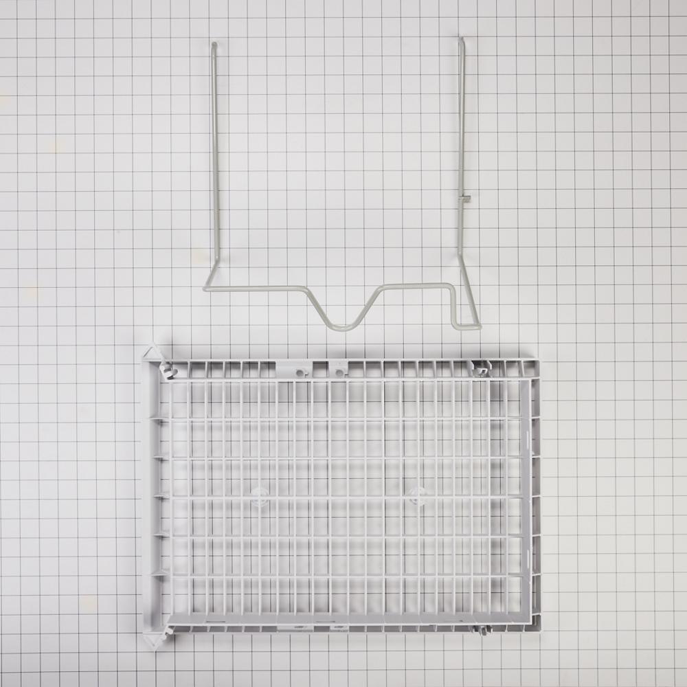 Amana 8577312A White Dryer Drying Rack - Large Capacity Laundry Accessory for Delicates, Shoes & Baby Clothes | Perfect for Apartments & Small Spaces