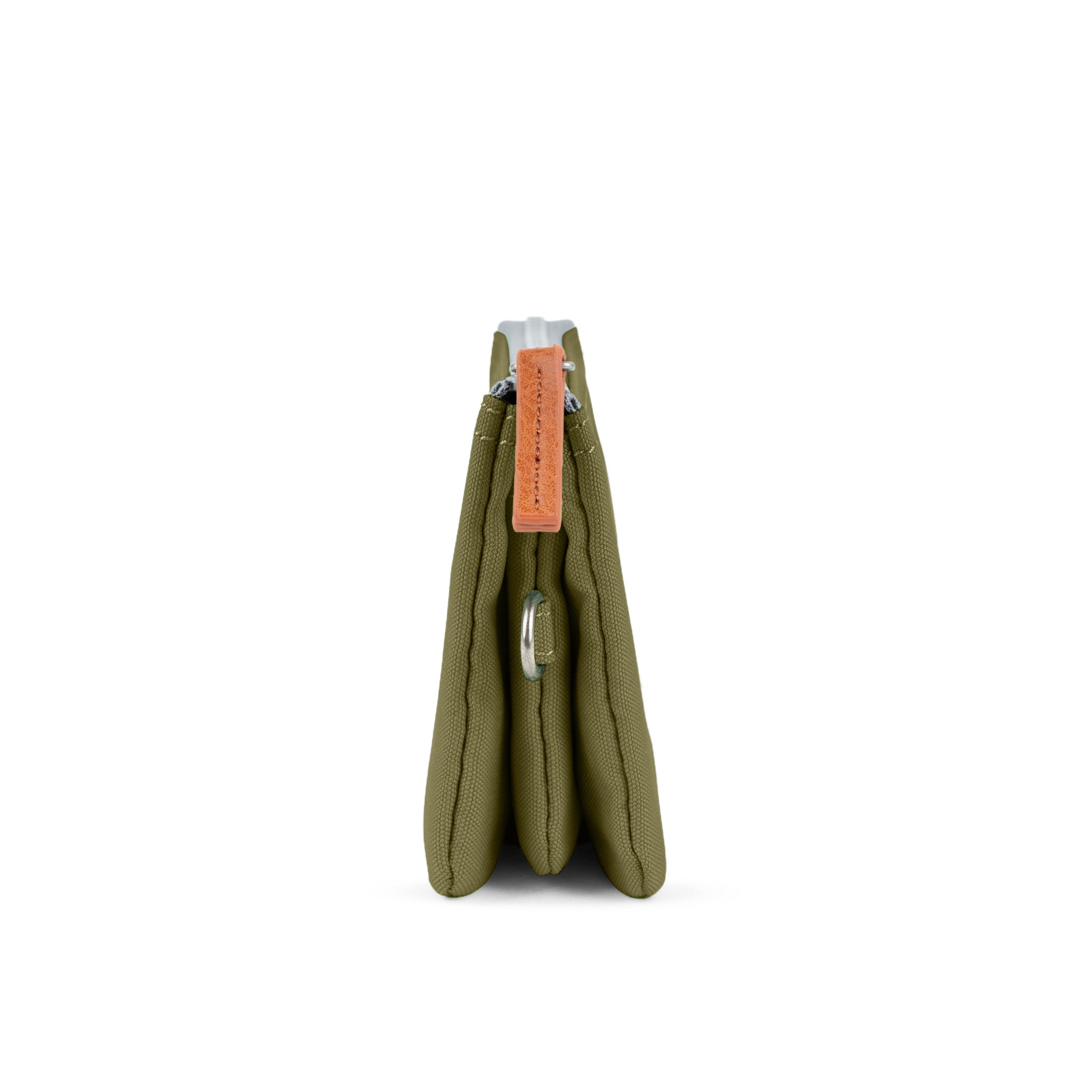 Eco-Friendly Carnaby Crossbody Bag with Adjustable Wrist Strap - Sustainable Moss Green Recycled Canvas - Perfect for Work, Travel & Everyday Use